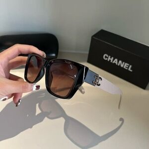 Chanel Oval Sunglasses